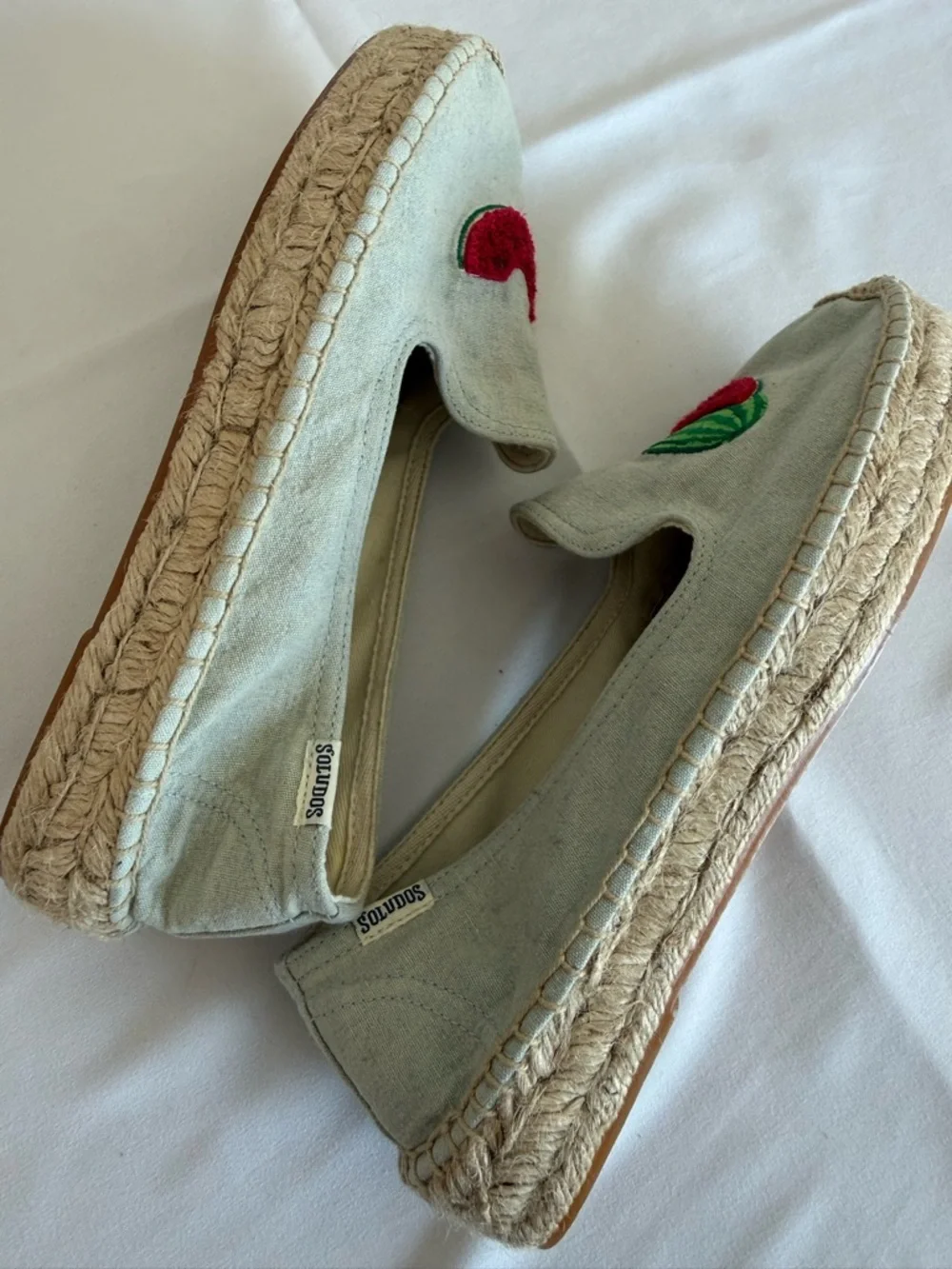 Soludos Watermelon Smoking Slipper
